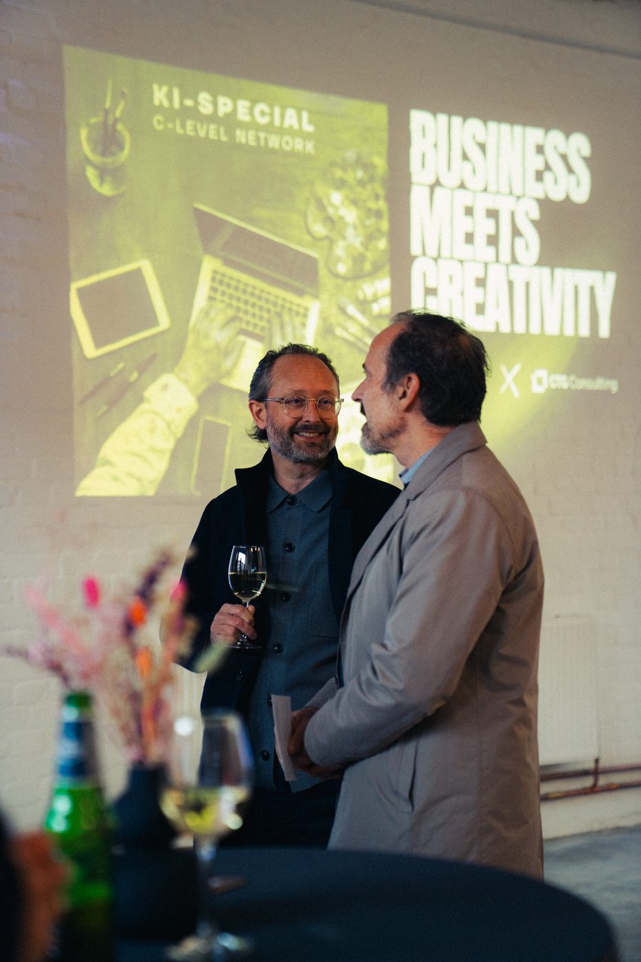 Business meets Creativity – Atmosphäre
